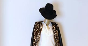 Look of the week – Animal print vs. Denim